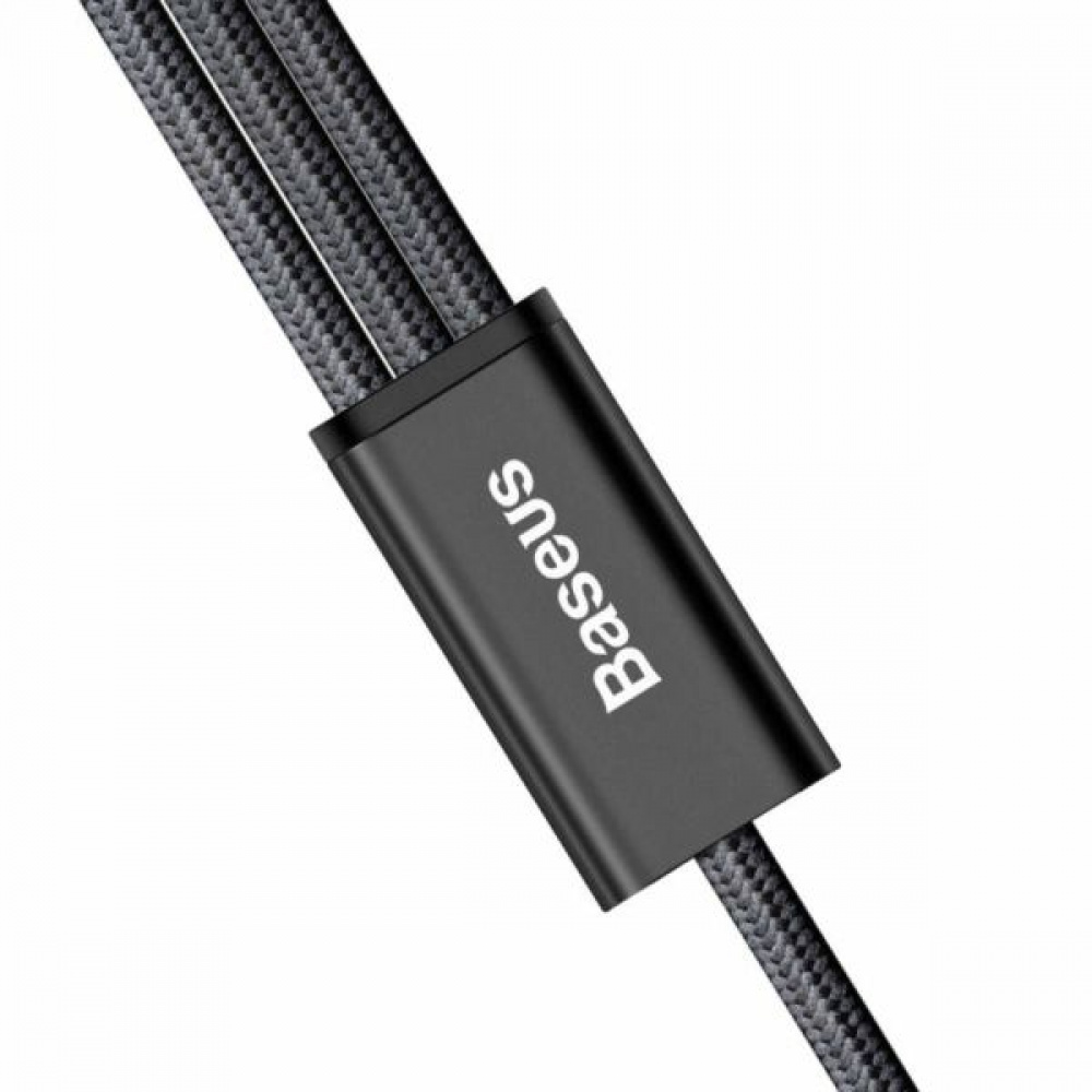 Кабель Baseus Rapid Series 3-in-1 (Micro USB+Lightning+Type-C) 3.5A (1.2m) — Придбати в Україні - фото 2