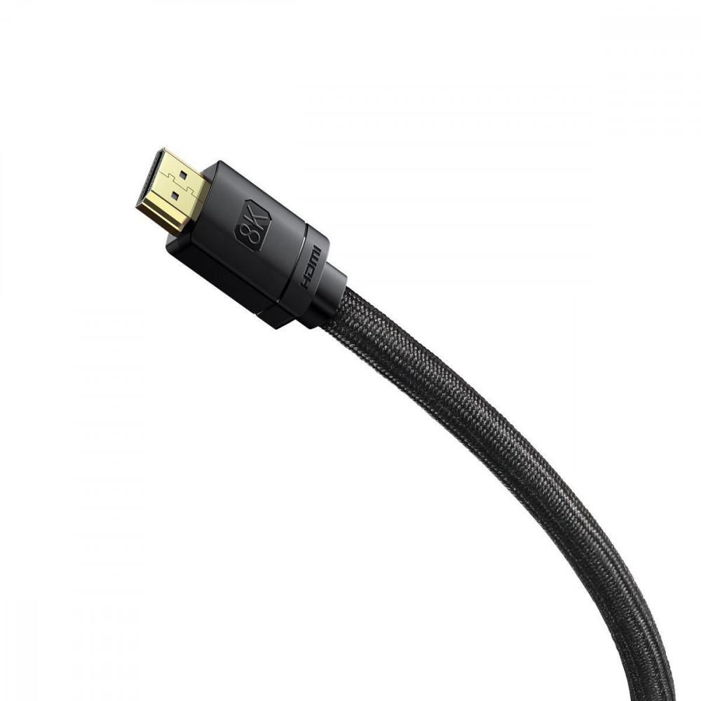 Кабель Baseus High Definition Series HDMI 8K to HDMI 8K (2m) - фото 1