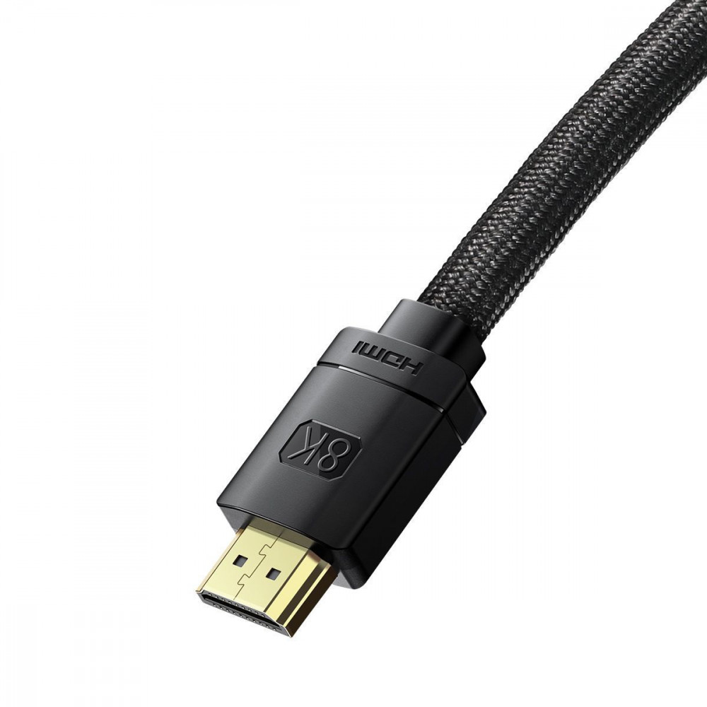 Кабель Baseus High Definition Series HDMI 8K to HDMI 8K (2m) - фото 2