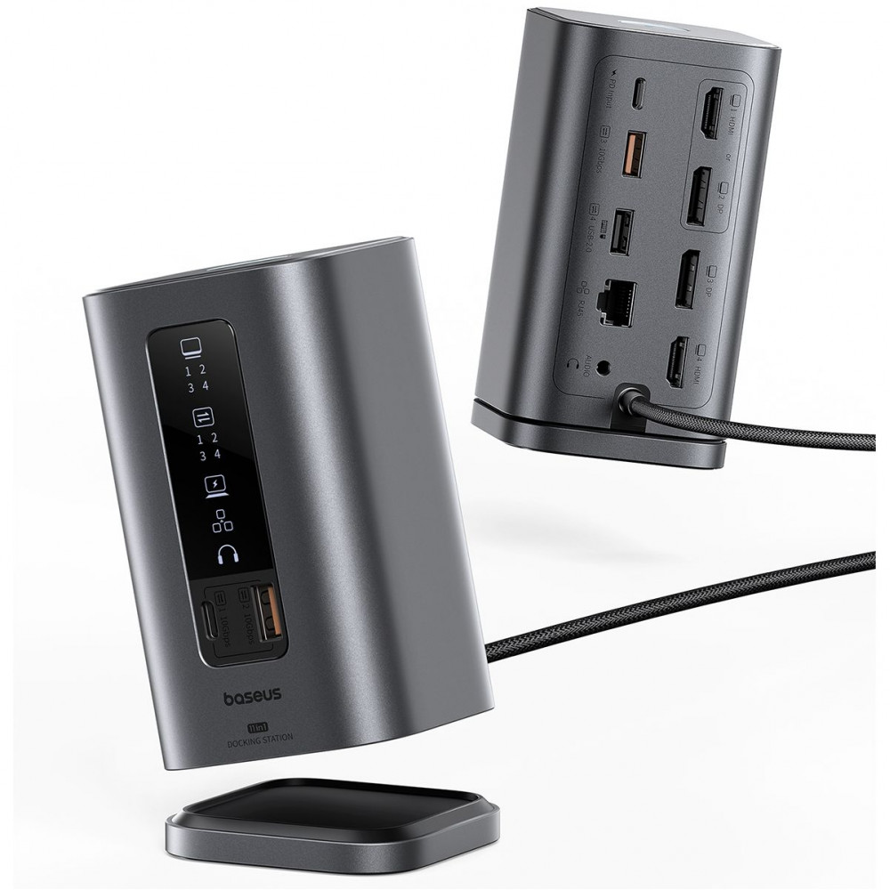 Док-станция Baseus Spacemate 11-in-1 - фото 4