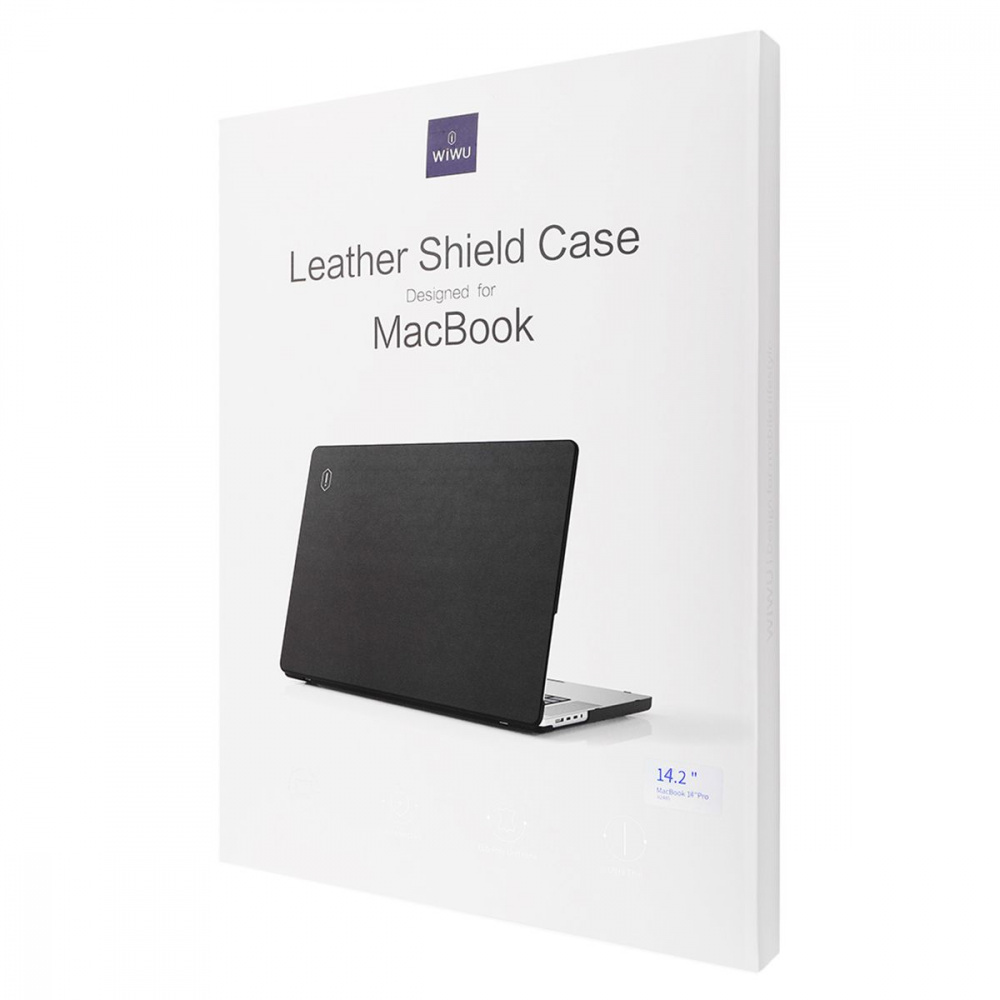 Накладка WIWU Leather Shield MacBook Pro 14,2" (A2442) — Придбати в Україні - фото 1