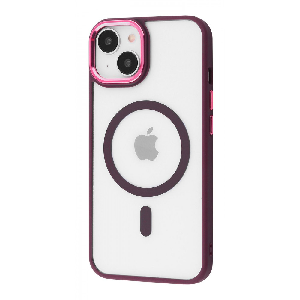 Чохол WAVE Ardor Case with Magnetic Ring iPhone 15 bordo на малюнкі №1