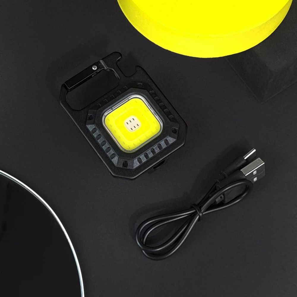Аккумуляторный LED фонарик W5130 с Type-C (7 режимов, карабин, магнит) - фото 7
