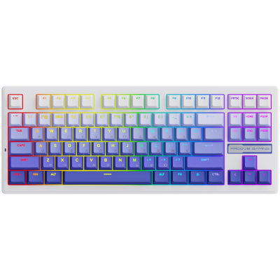 gradient purple/white