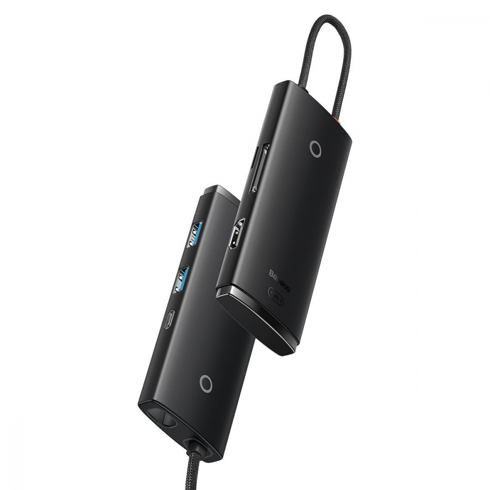 USB-Хаб Baseus Lite Series 6-in-1 (Type-C to HDMI + 2xUSB 3.0 + PD + SD/TF) — Придбати в Україні - фото 6