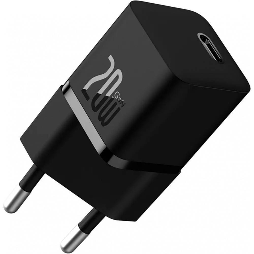 СЗУ Baseus GaN5 Mini Fast Charger Type-C 20W (With Clable Type-C to Type-C 100W 1m) - фото 7