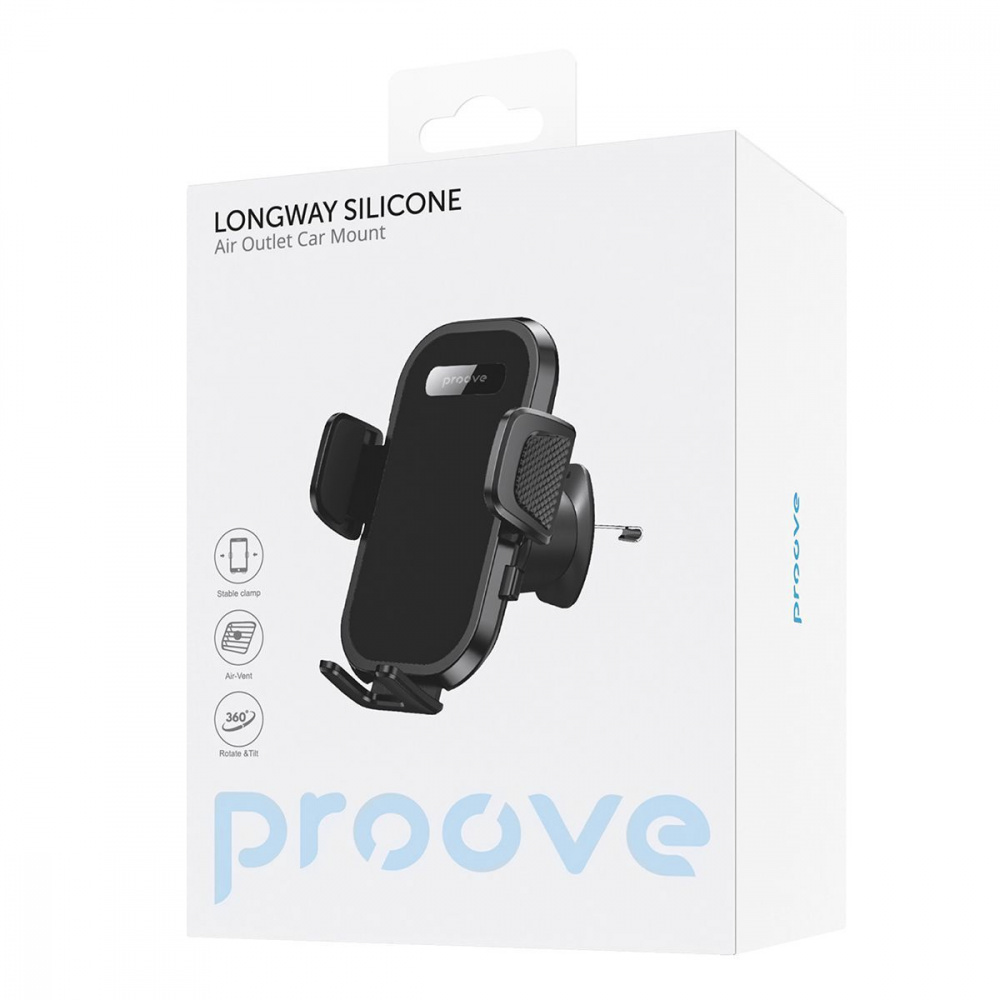 Автодержатель Proove Longway Silicone Air Outlet Car Mount - фото 1