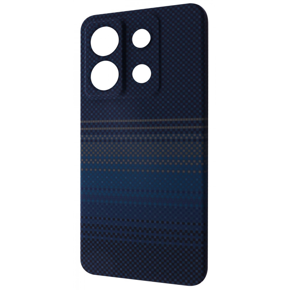 Чехол WAVE Gleam Case with Magnetic Ring Xiaomi Redmi Note 13 Pro 5G blue stripes (64438) синие полосы на картинке №1