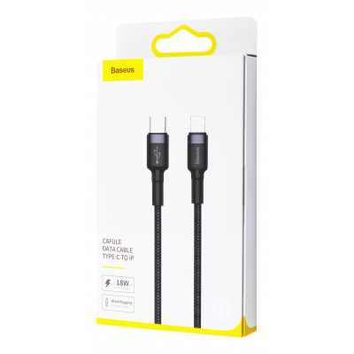 Кабель Baseus Cafule Type-C to Lightning PD 18W (1m) — Придбати в Україні