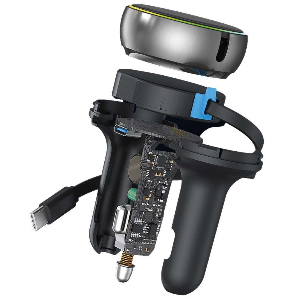 АЗУ Proove Hammer 81W (Type-C + USB) + Retractable Type-C Cable black (CCHR81110001) Черный на картинке №8