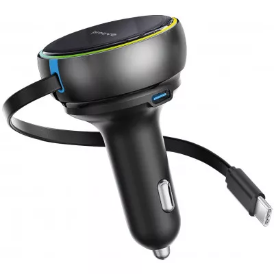 АЗП Proove Hammer 81W (Type-C + USB) + Retractable Type-C Cable — Придбати в Україні