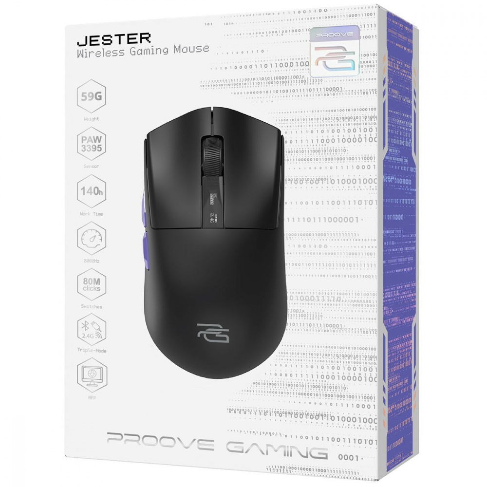 Бездротова ігрова миша Proove Gaming Jester 8K — Придбати в Україні - фото 1