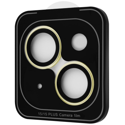 Захист камери Proove Achilles iPhone 15/15 Plus yellow