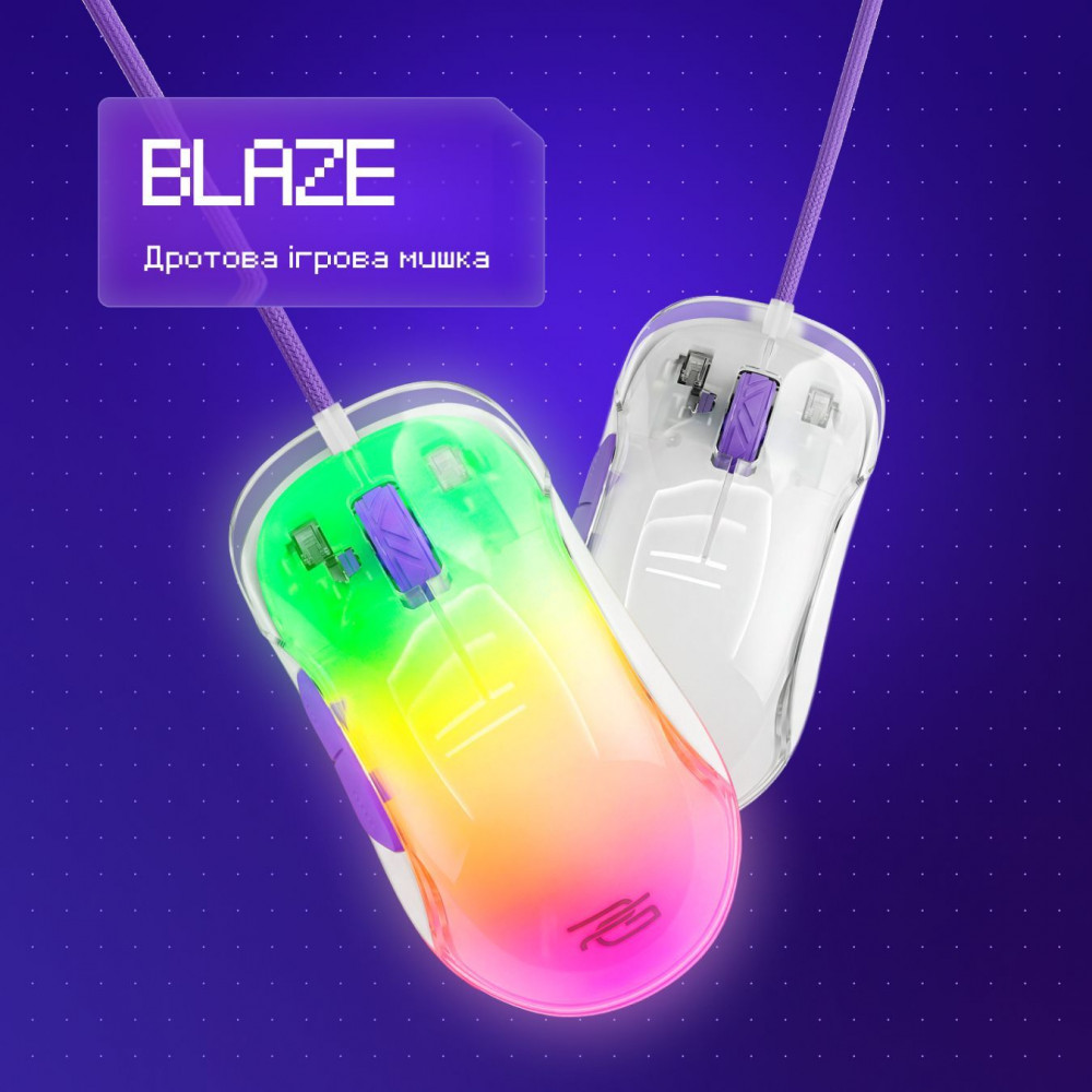 Дротова ігрова миша Proove Gaming Blaze — Придбати в Україні - фото 2