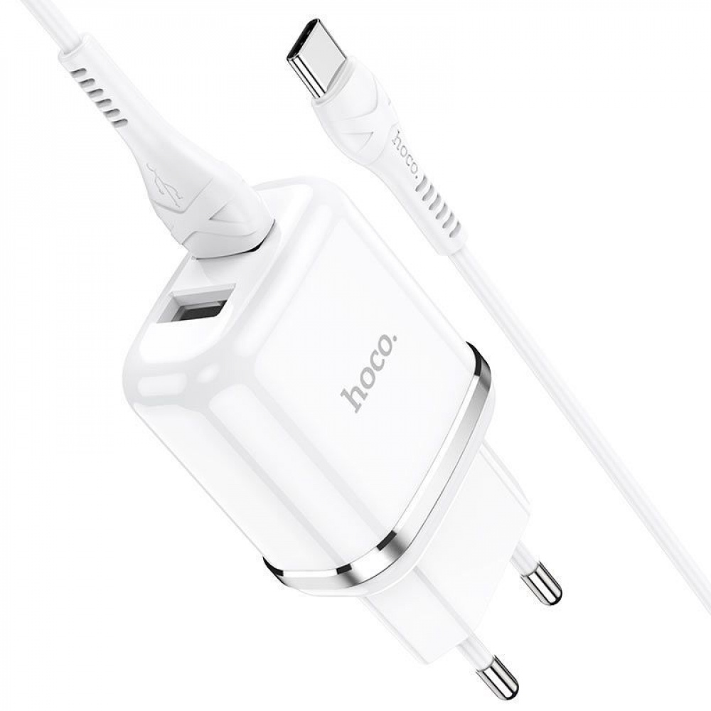 МЗП Hoco N4 Aspiring + Cable (Type-C) 2.4A 2USB — Придбати в Україні - фото 1