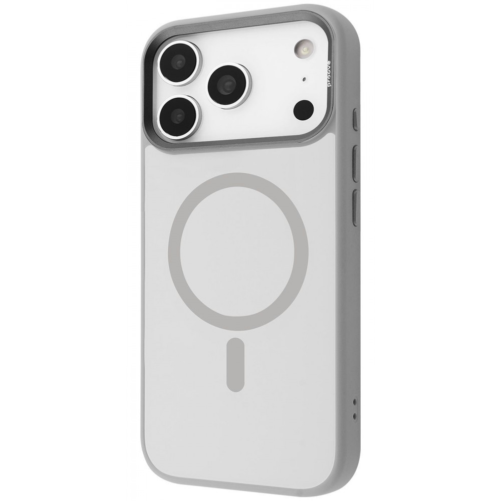 Чохол Proove Sapphire Case with Magnetic Ring iPhone 17 Pro Max natural titanium (PCSAIP17PM27) Натуральний титан на малюнкі №1