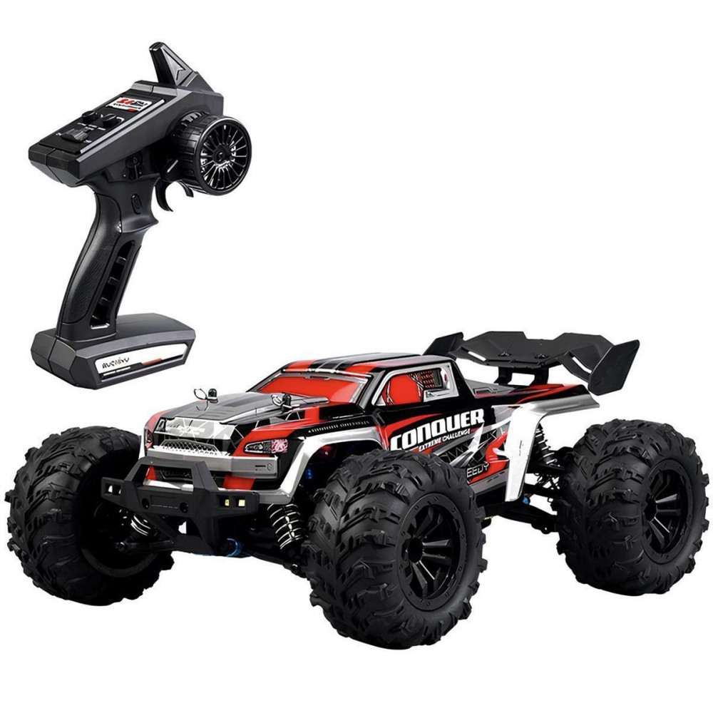 Машинка для дрифта на радиоуправлении 4x4 Off Road red (68018) Красный на картинке №1