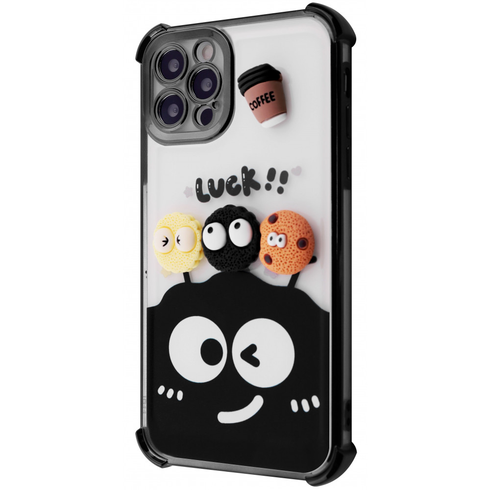 Чехол WAVE Winkie iPhone 12 Pro black/splash на картинке №1