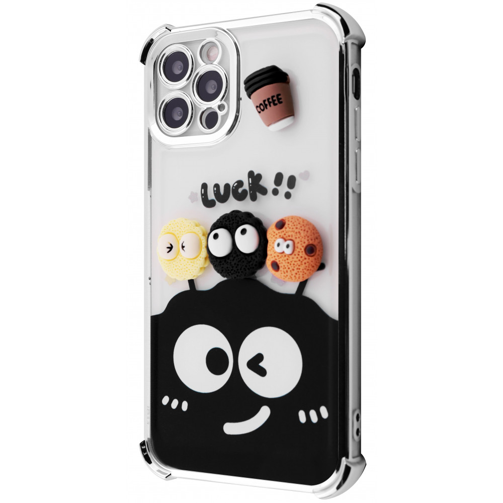 Чехол WAVE Winkie iPhone 12 Pro silver/splash на картинке №1