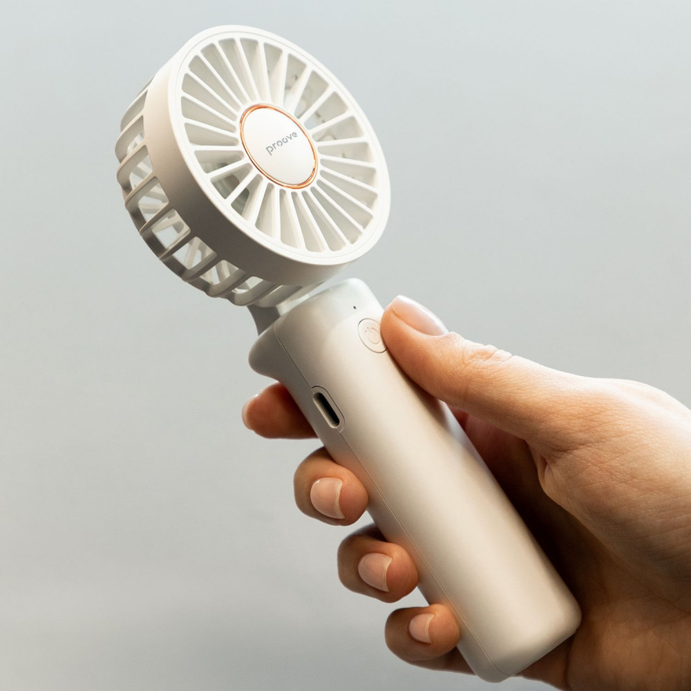 Портативный вентилятор Proove Carlson white (PFCN03002002) Белый на картинке №13