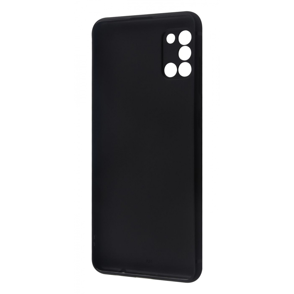 Чохол Силікон 0.5 mm Black Matt Samsung Galaxy A31 (A315F) — Придбати в Україні