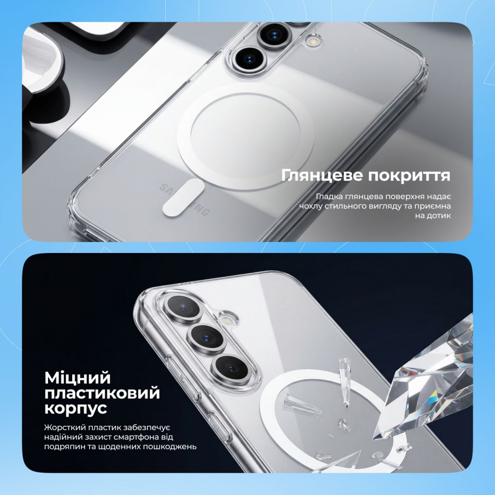 Чехол Proove Clear Case with Magnetic Ring Samsung Galaxy Flip 8 - фото 4
