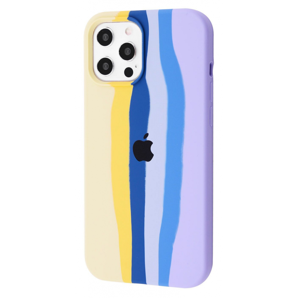 Чехол Rainbow Silicone Case iPhone 12 Pro Max - фото 15