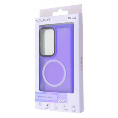 Чохол WAVE Matte Insane Case with Magnetic Ring Samsung Galaxy S22 Ultra — Придбати в Україні