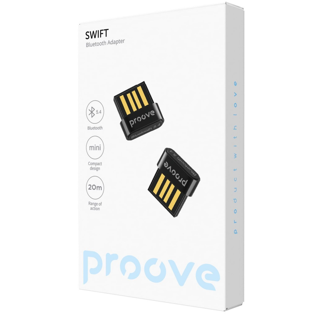 Бездротовий адаптер Proove Swift Bluetooth 5.4 — Придбати в Україні - фото 1