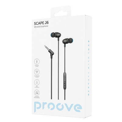 Дротові навушники Proove Scape J6 (3.5mm) — Придбати в Україні
