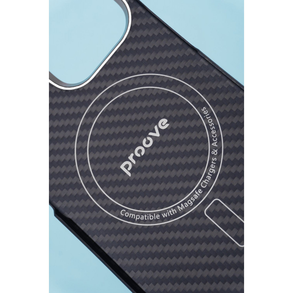 Чохол Proove Carbon Slim with Magnetic Ring iPhone 16 Plus — Придбати в Україні - фото 17