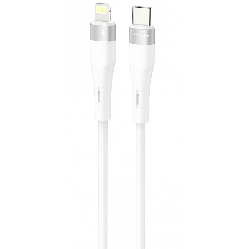 Кабель Proove Light Silicone Plus Type-C to Lightning 27W (1m) - фото 3