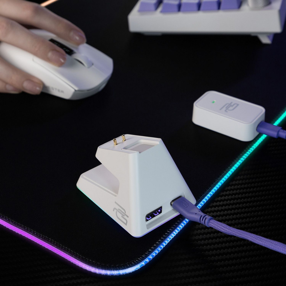Беспроводная игровая мышь Proove Gaming Jester 8K with Charging Dock - фото 17