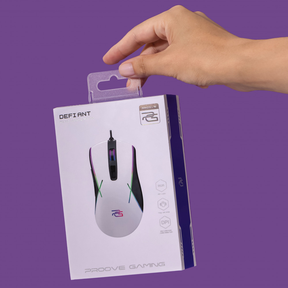 Проводная игровая мышь Proove Gaming Defiant - фото 25