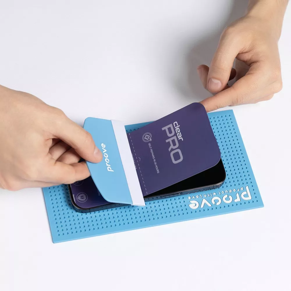 Защитная гидрогелевая пленка Proove Hydrogel Screen Protection PRO Clear - фото 4