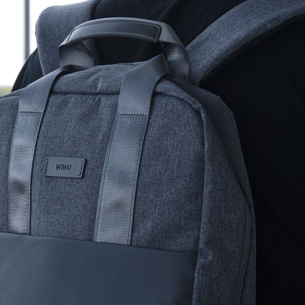 Портфель WIWU Minimalist Backpack 15,6" - фото 8