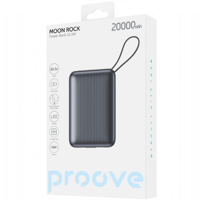 Купить Портативна Батарея Proove Moon Rock 22.5W 20000mAh 62813 - Ncase