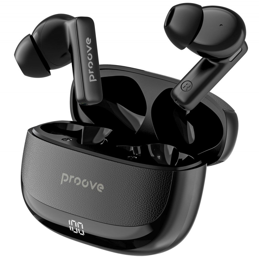 Беспроводные наушники Proove Dreamer TWS with ANC (APP) black (TWDM0001AP01) Черный на картинке №6