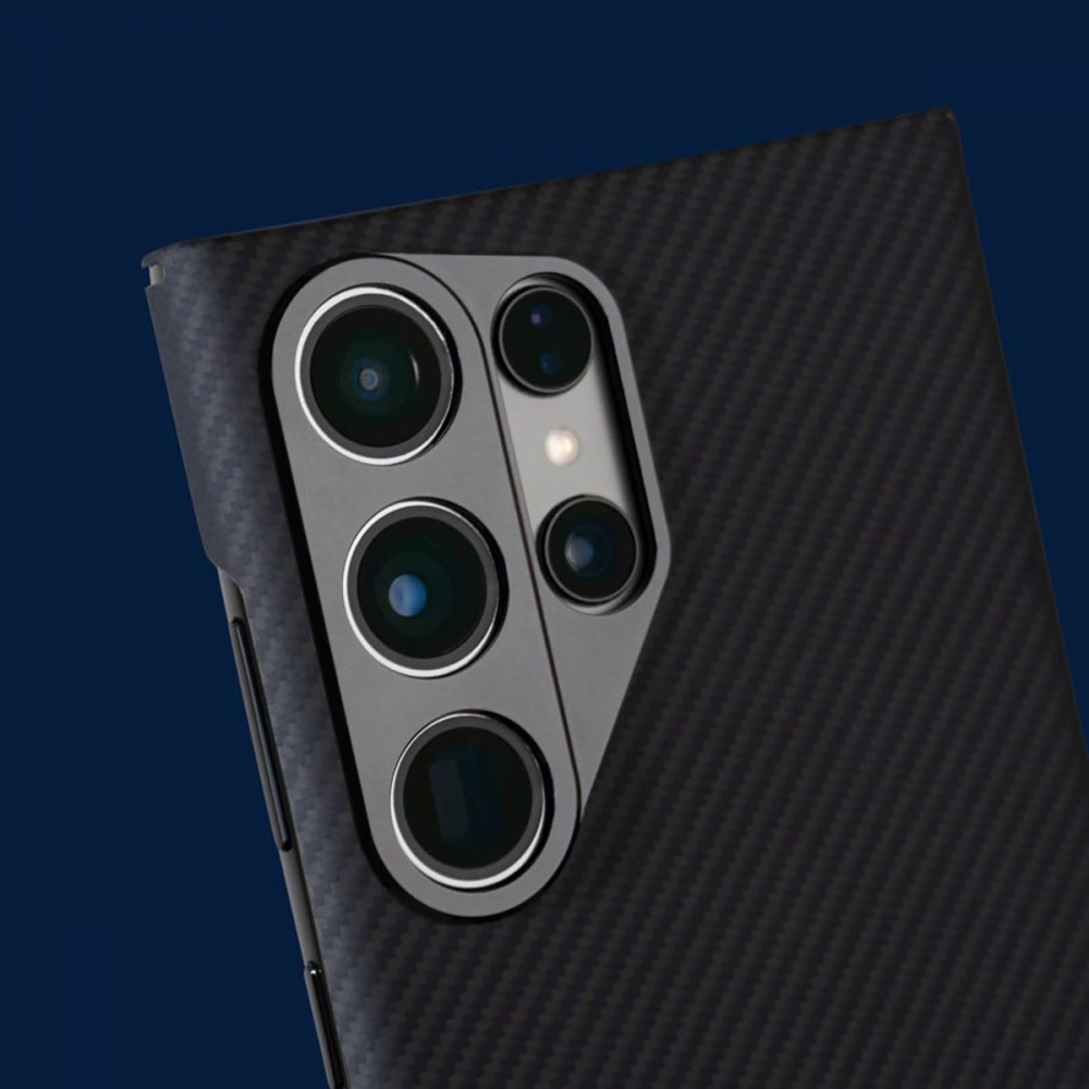 Чохол WAVE Premium Carbon Slim with Magnetic Ring Samsung Galaxy S23 Ultra — Придбати в Україні - фото 2