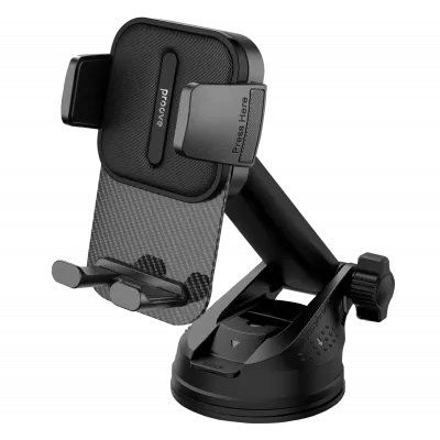 Автомобільний тримач Proove Carbon Clamp Suction Type Car Mount — Придбати в Україні