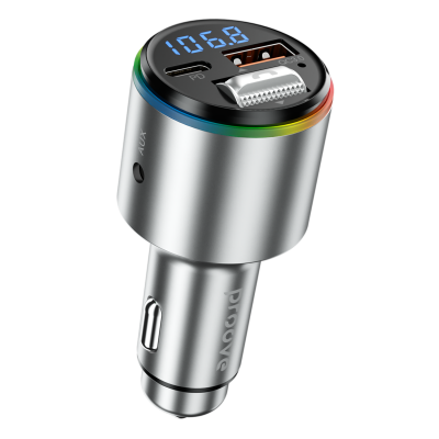 Купить Автомобильное ЗУ Proove FM Launcher Power Drive 30W (PD+QC3.0) Type-C+USB+AUX 50882 - Ncase