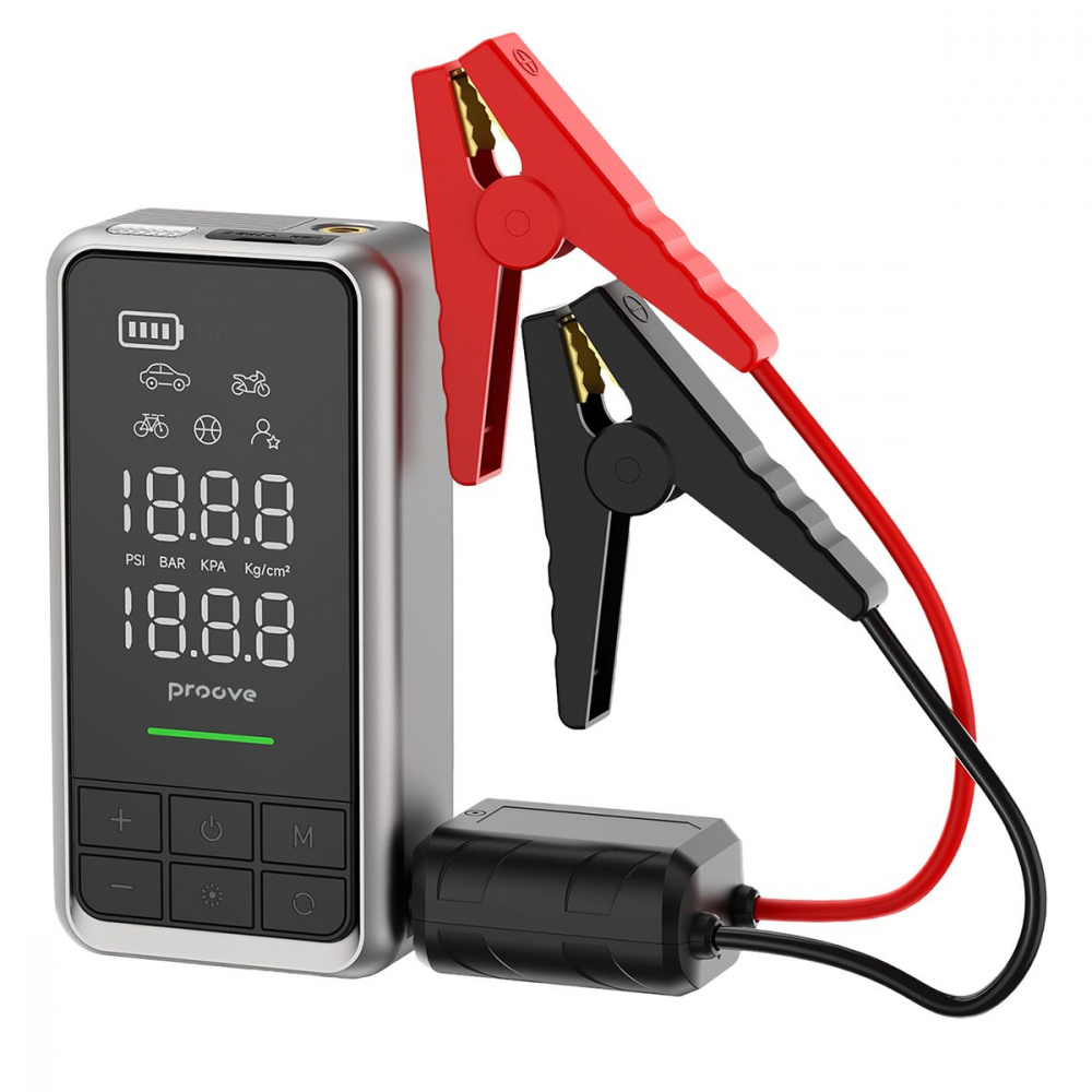 Пусковий Пристрій + Насос Proove Air Jump 10400mAh 1000A — Придбати в Україні - фото 3