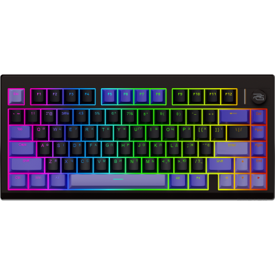 black/purple
