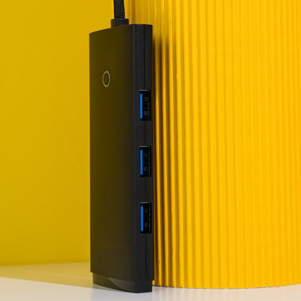 USB-Хаб Baseus Lite Series 4-in-1 (Type-C to USB 3.0*4) (0.25m) — Придбати в Україні - фото 2