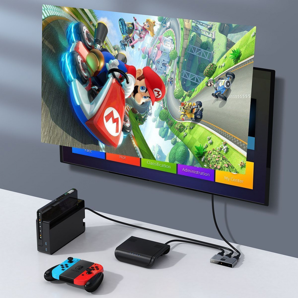 Адаптер Baseus Matrix HDMI Splitter — Придбати в Україні - фото 2