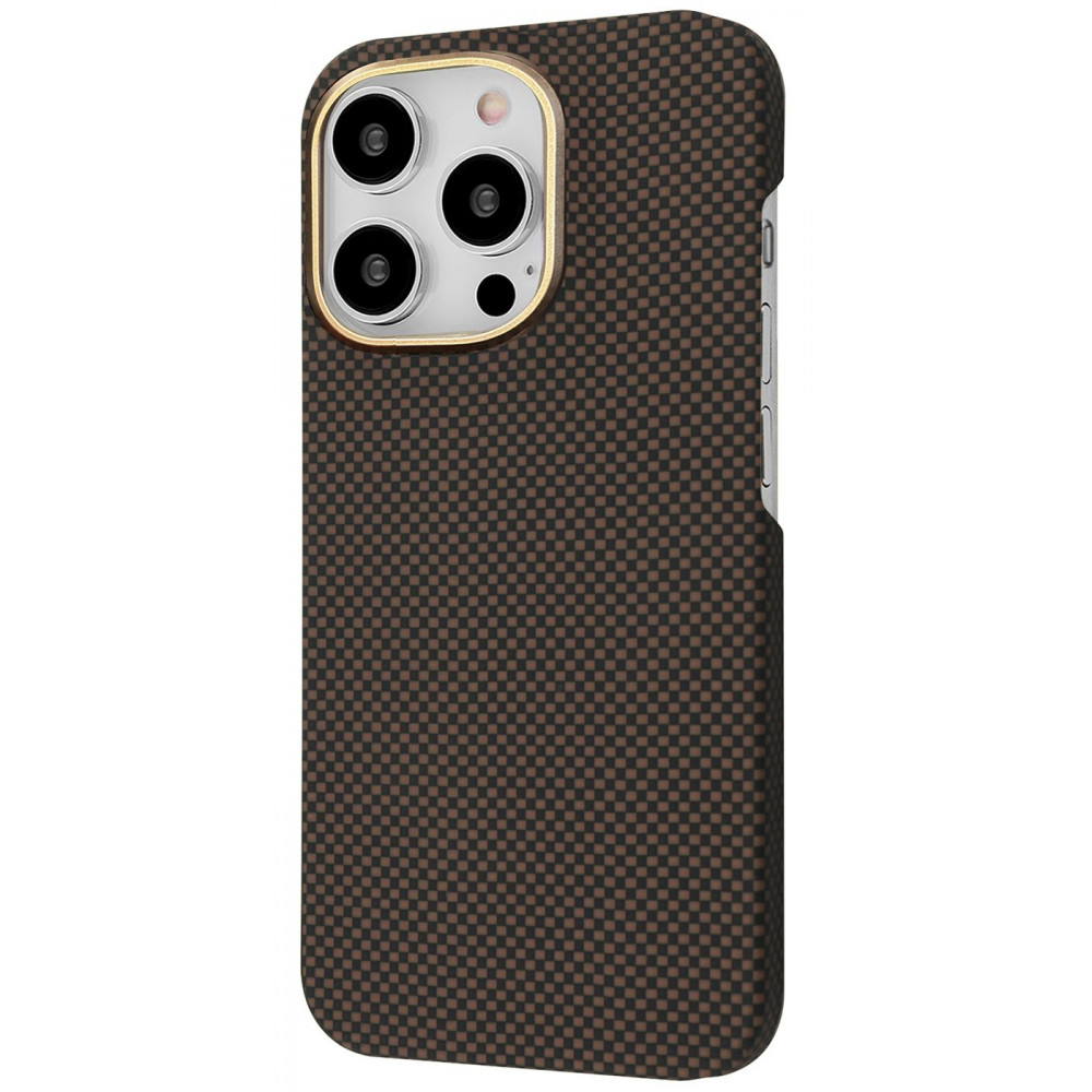 Чехол Proove Carbon Slim with Magnetic Ring iPhone 16 Pro Max sunflare (PCCSIP16PM58) Солнечная вспышка на картинке №1