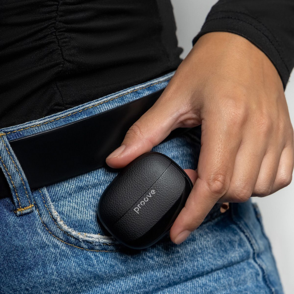 Беспроводные наушники Proove Dreamer TWS with ANC (APP) black (TWDM0001AP01) Черный на картинке №7
