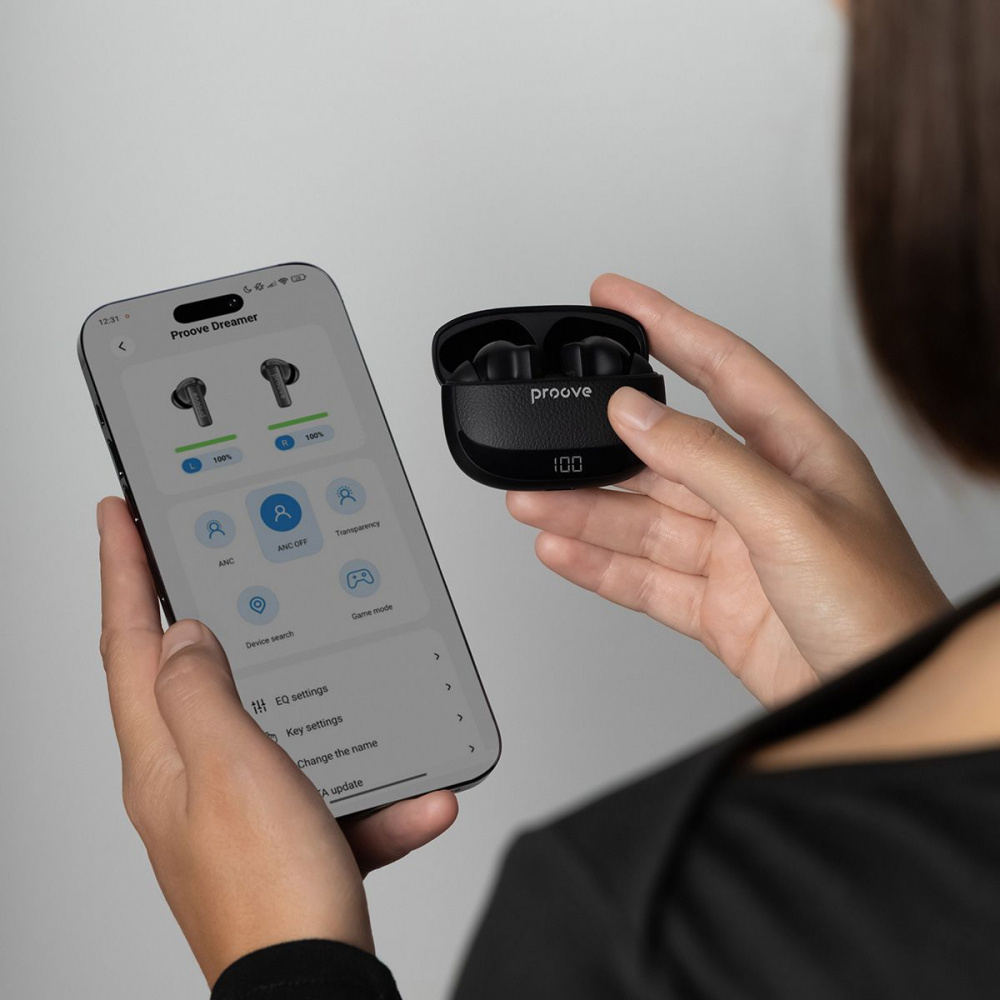 Бездротові навушники Proove Dreamer TWS with ANC (APP) — Придбати в Україні - фото 8