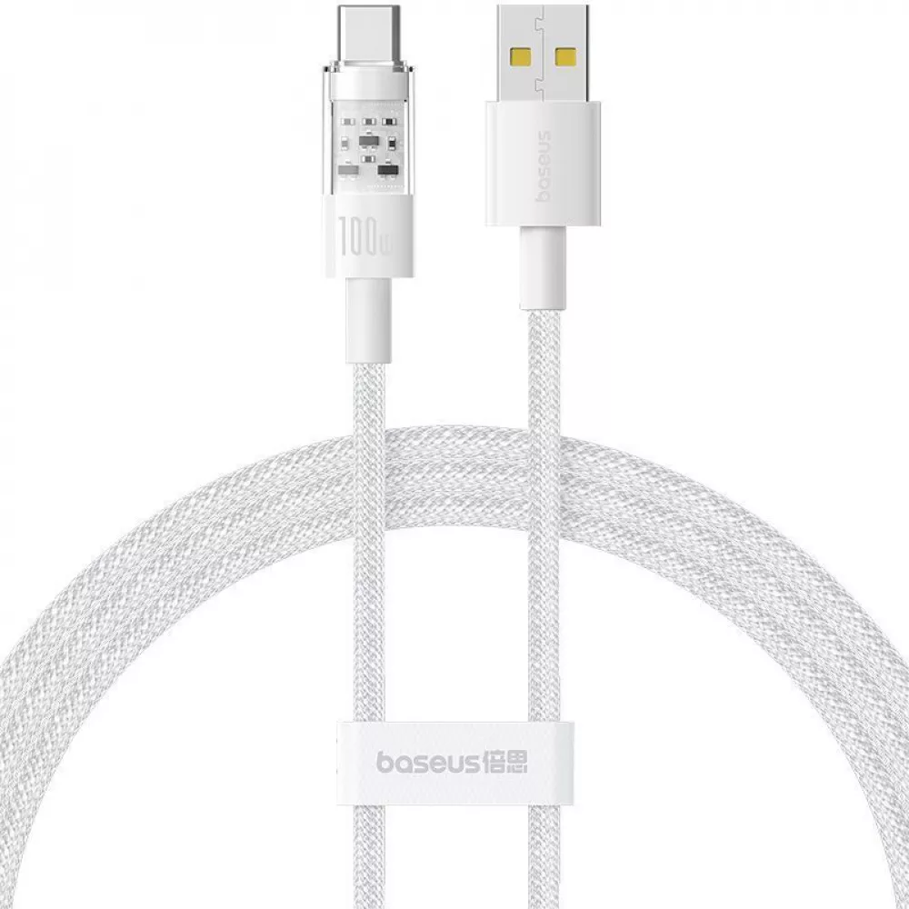 Кабель Baseus Gem Fast-Charging Type-C 100W 1m - фото 17