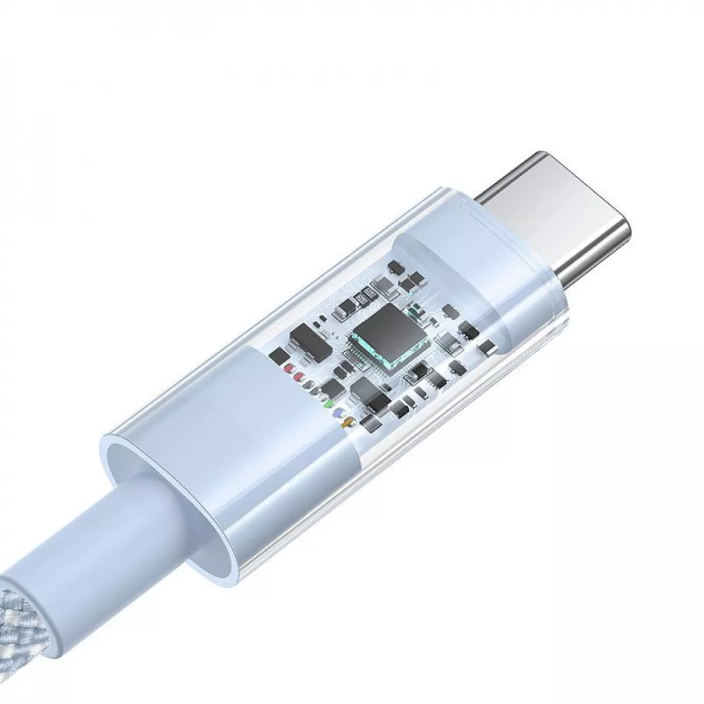 Кабель Baseus Gem Fast-Charging Type-C 100W 1m - фото 5